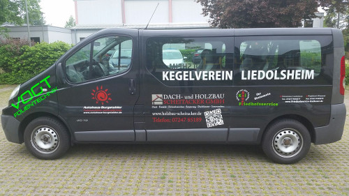 KVL Bus als Werbeträger