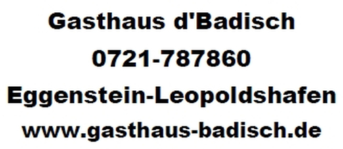 Gasthaus d’Badisch